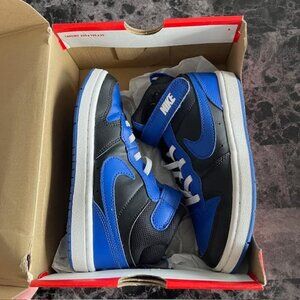 Nike Court Borough Mid Little Kids Sneakers - Size 13 - Black-Blue